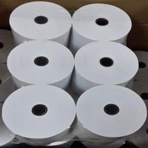 Rollo de papel térmico libre de 55g 80 * 80 mm BPA